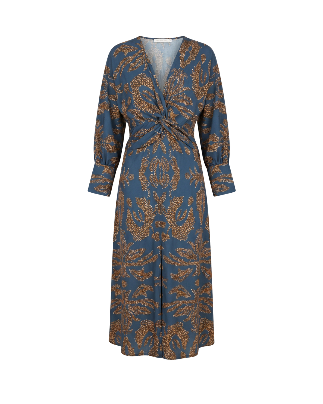 Schwarzes Blumenmuster-Kleid