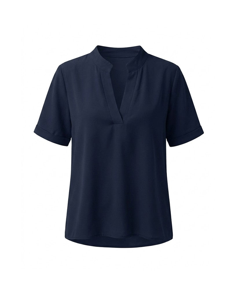 Sanfte Drapierte Bluse