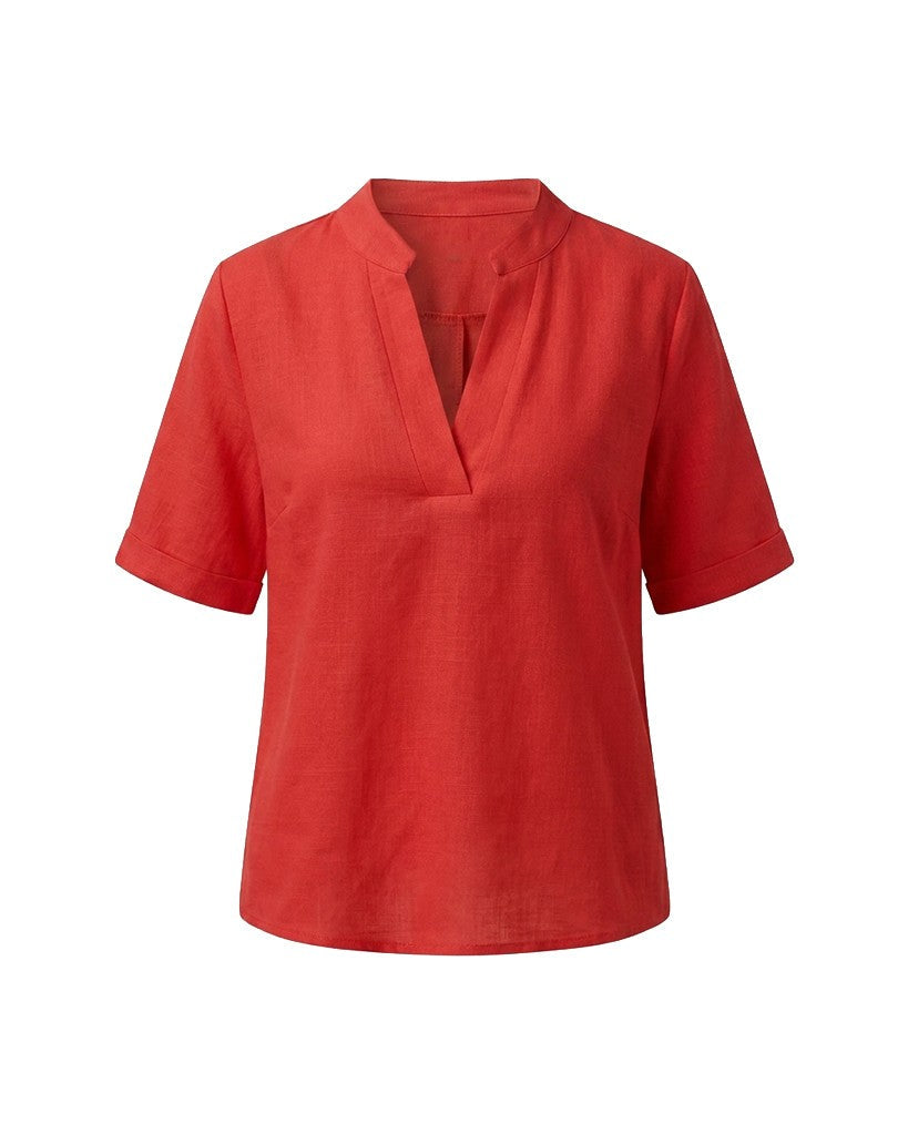 Sanfte Drapierte Bluse
