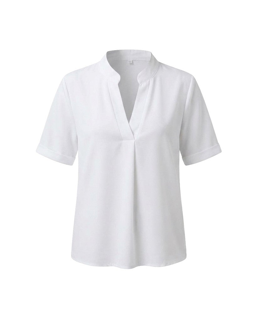 Sanfte Drapierte Bluse
