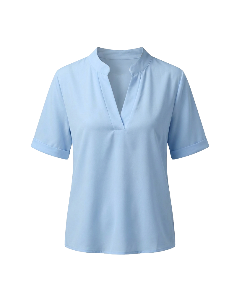 Sanfte Drapierte Bluse