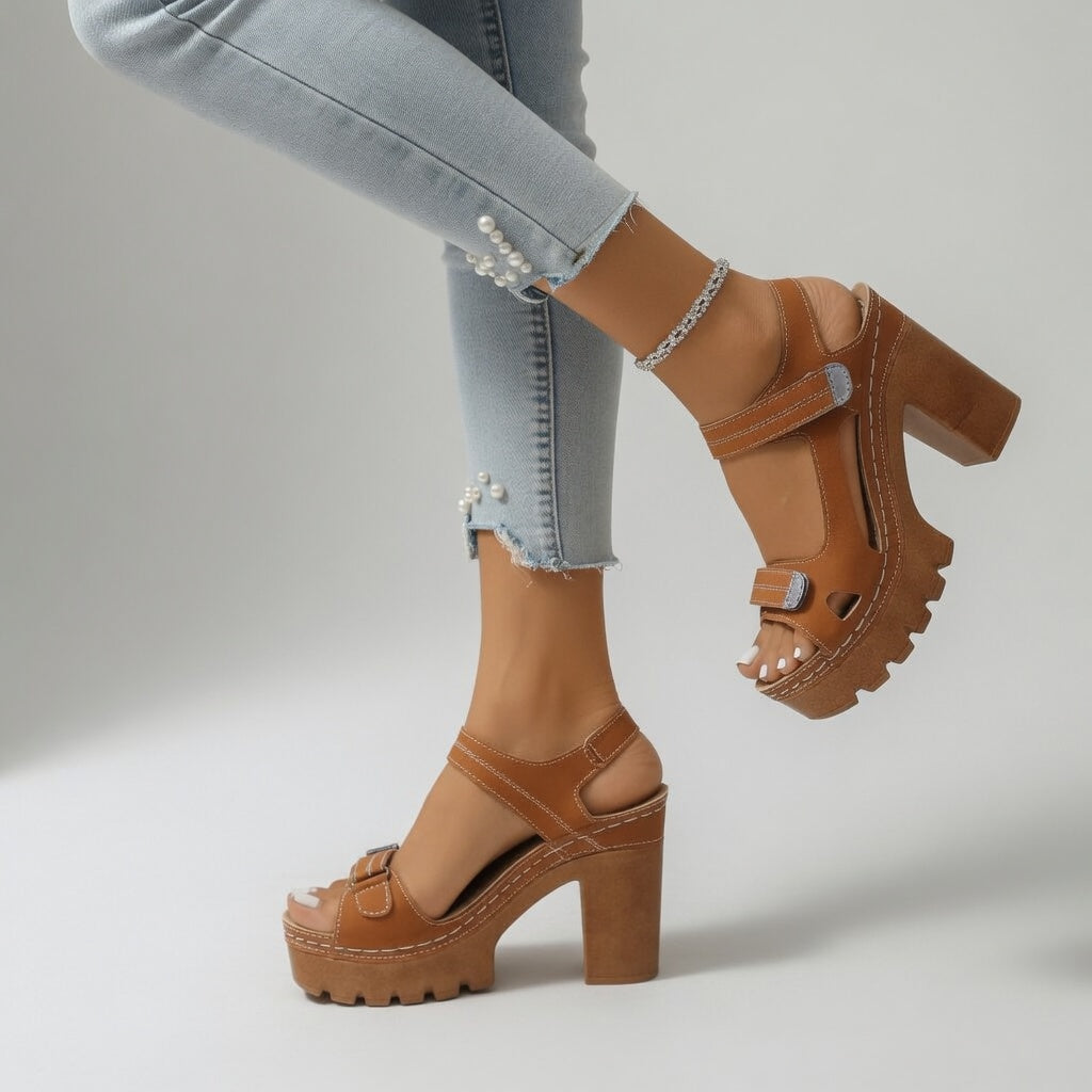 Baya - Stylish Urban Plateau Sandals