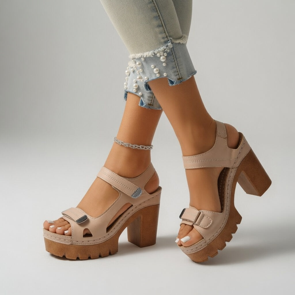 Baya - Stylish Urban Plateau Sandals