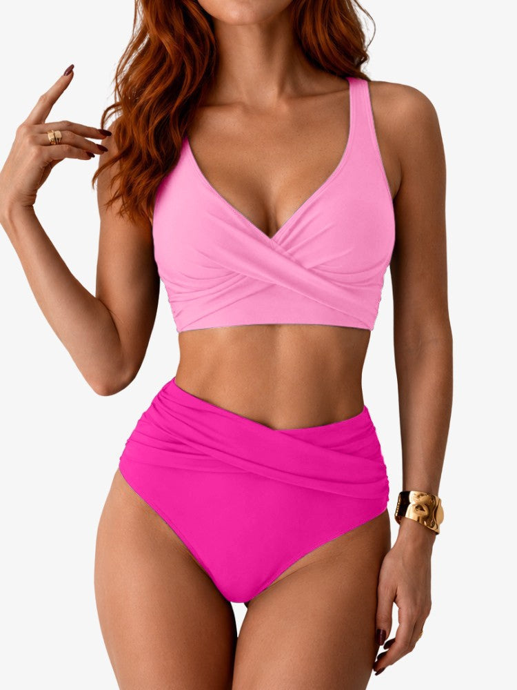 Luna Bikini - Bikini Set mit Hohem Slip