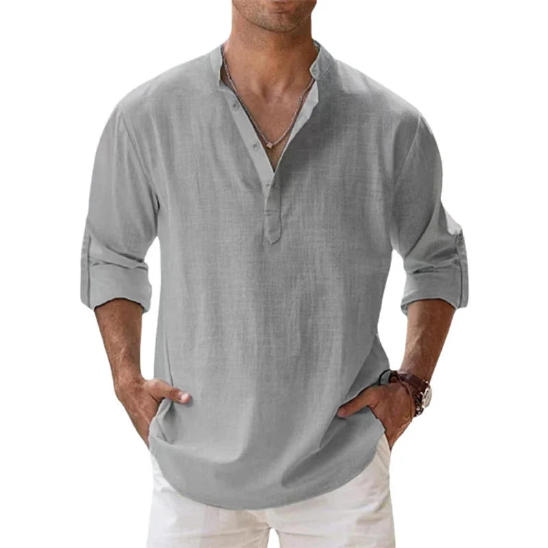 Breeze Baumwoll-Leinen Shirt
