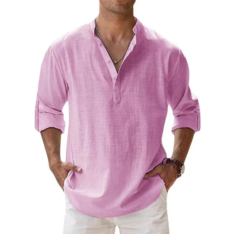 Breeze Baumwoll-Leinen Shirt