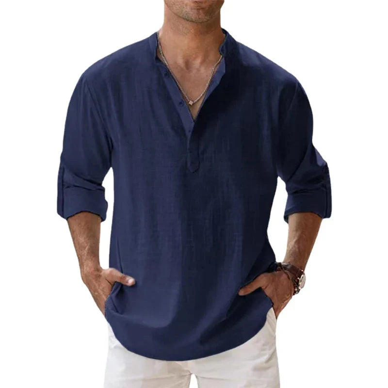 Breeze Baumwoll-Leinen Shirt