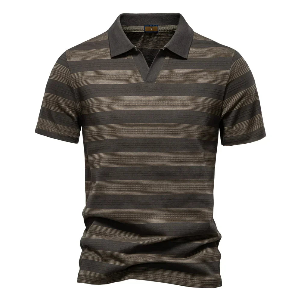ELIAS™ | LÄSSIGES STRICK-POLOSHIRT