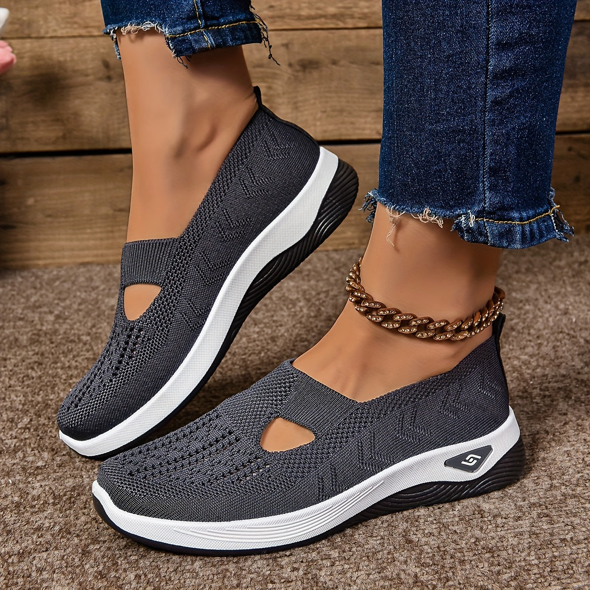 Ortho - Rutschfeste orthopädische Schuhe mit GRATIS Einlegesohle