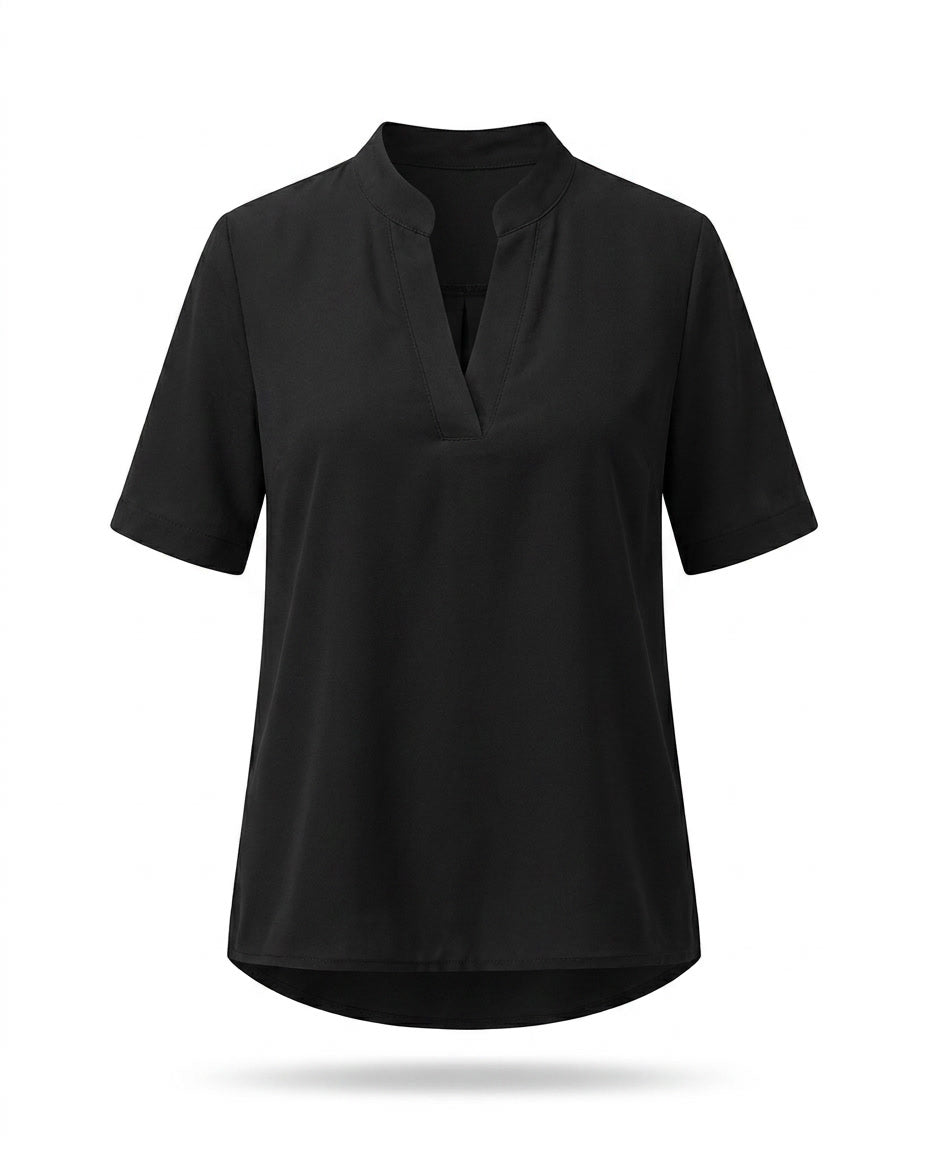 Sanfte Drapierte Bluse
